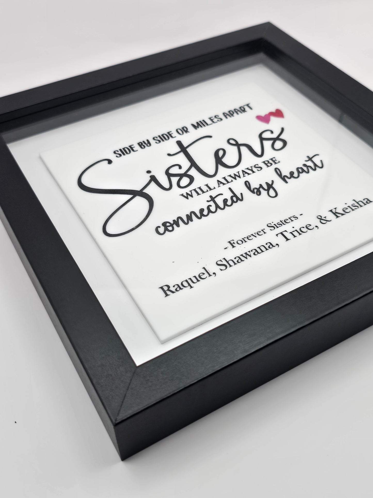 Personalized Sister Shadowbox